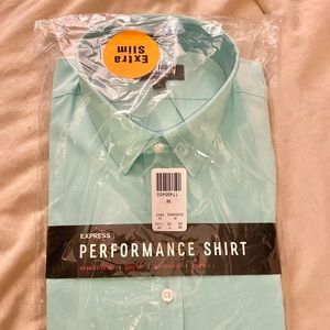 Brand New With Tags - Men’s Express Button Down - Teal M